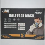 ماسک نیم‌صورت تنفسی/سم‌پاشی جار مدل 7500 - تصویر 4